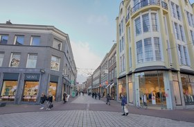 Winkelstraat binnenstad Arnhem